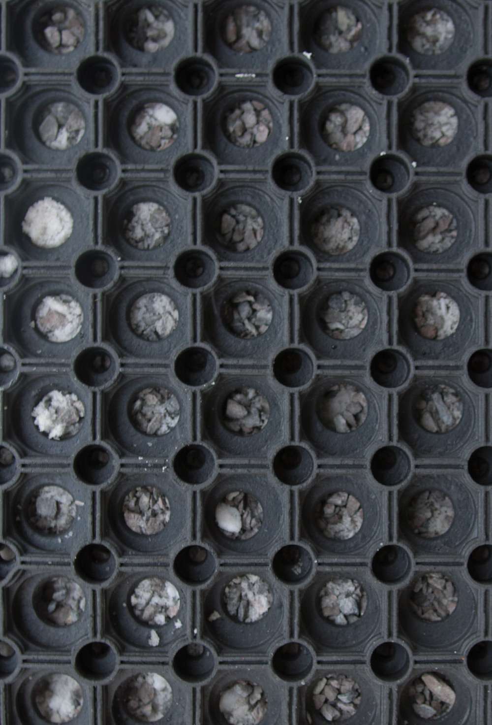 Rubber ring mat