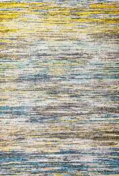 Sari 8873 Blue Yellow Mix gulvteppe