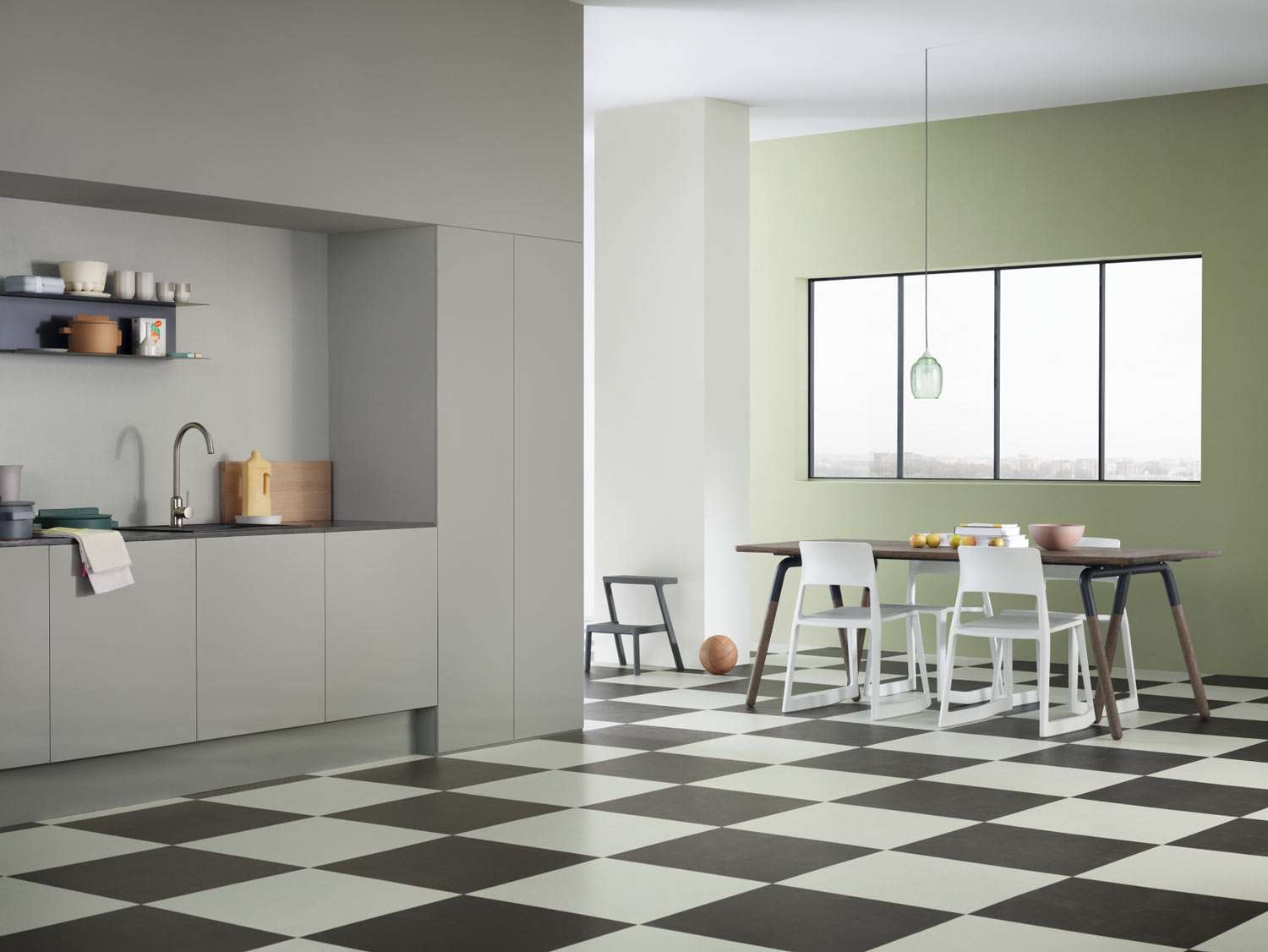 Marmoleum Click Moon linoleumsgulv