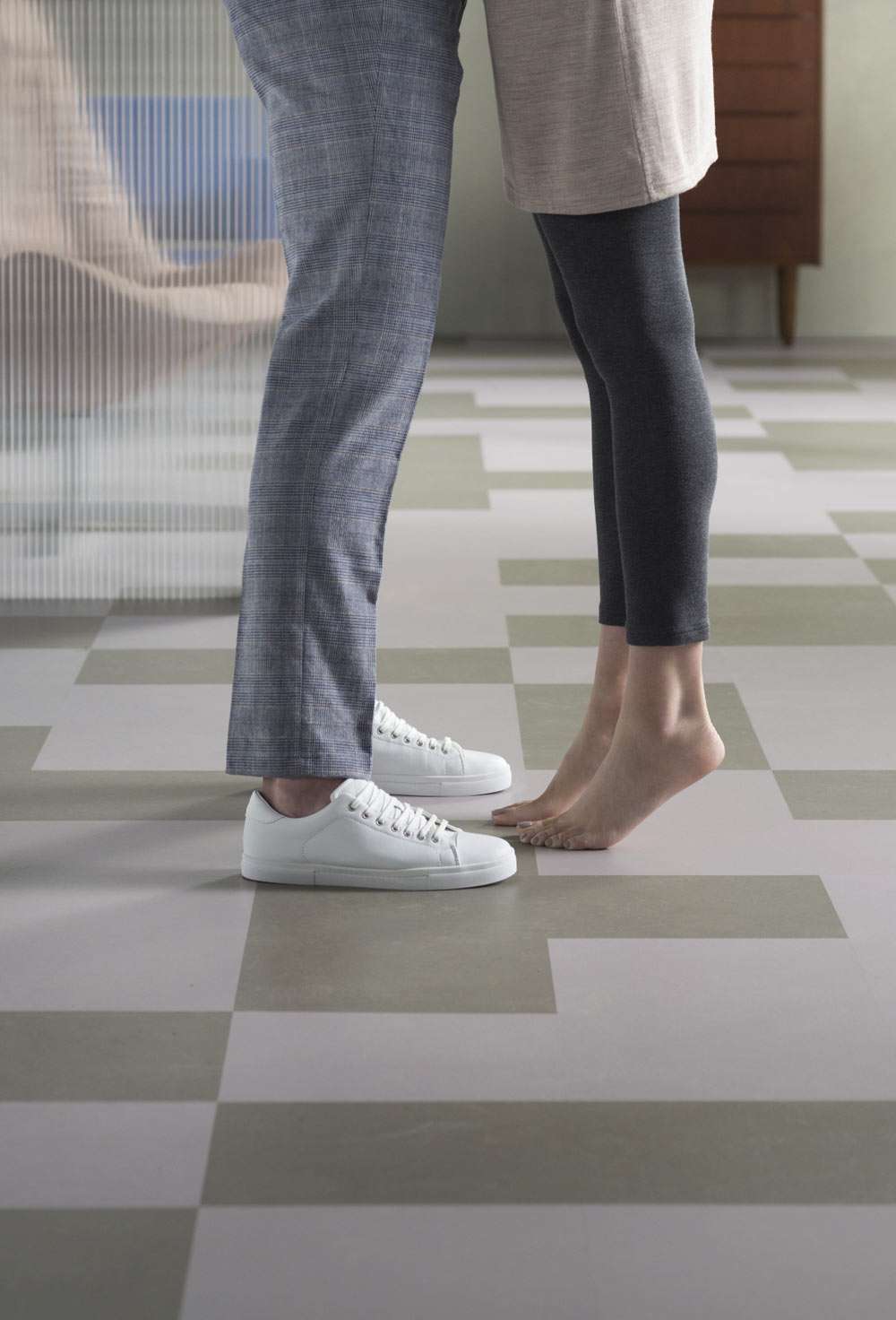 Marmoleum Click Lilac linoleumsgulv