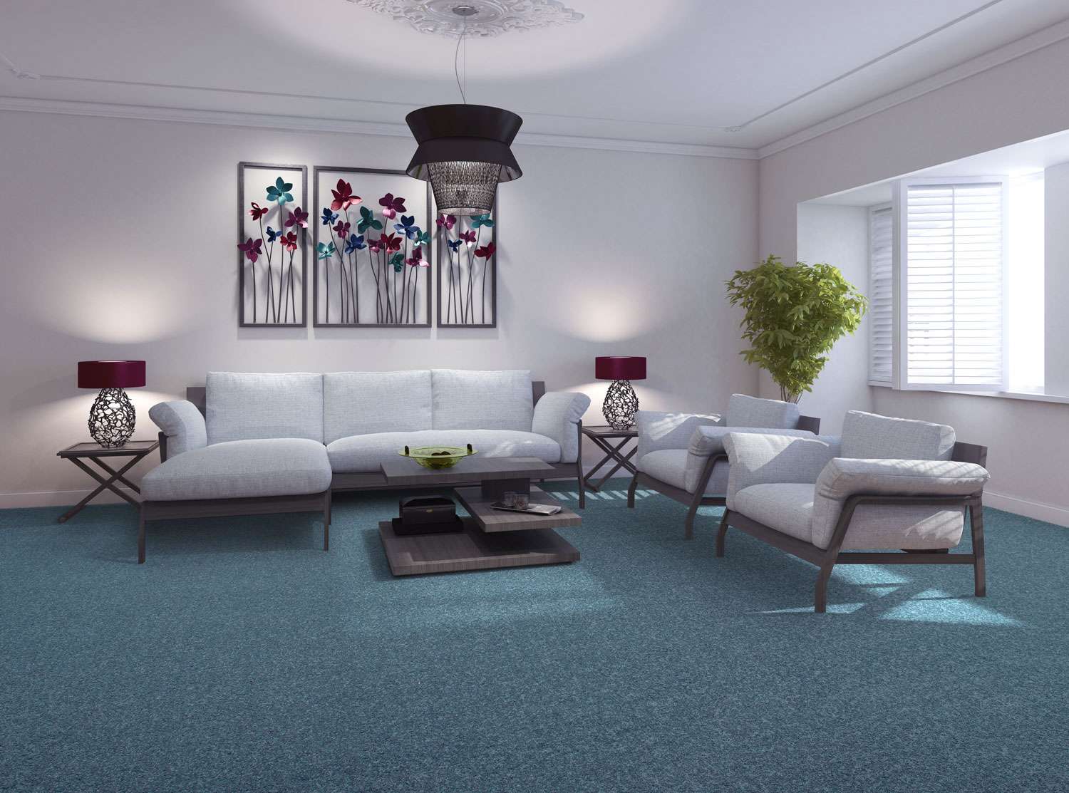 Lounge 781 vegg til vegg teppe