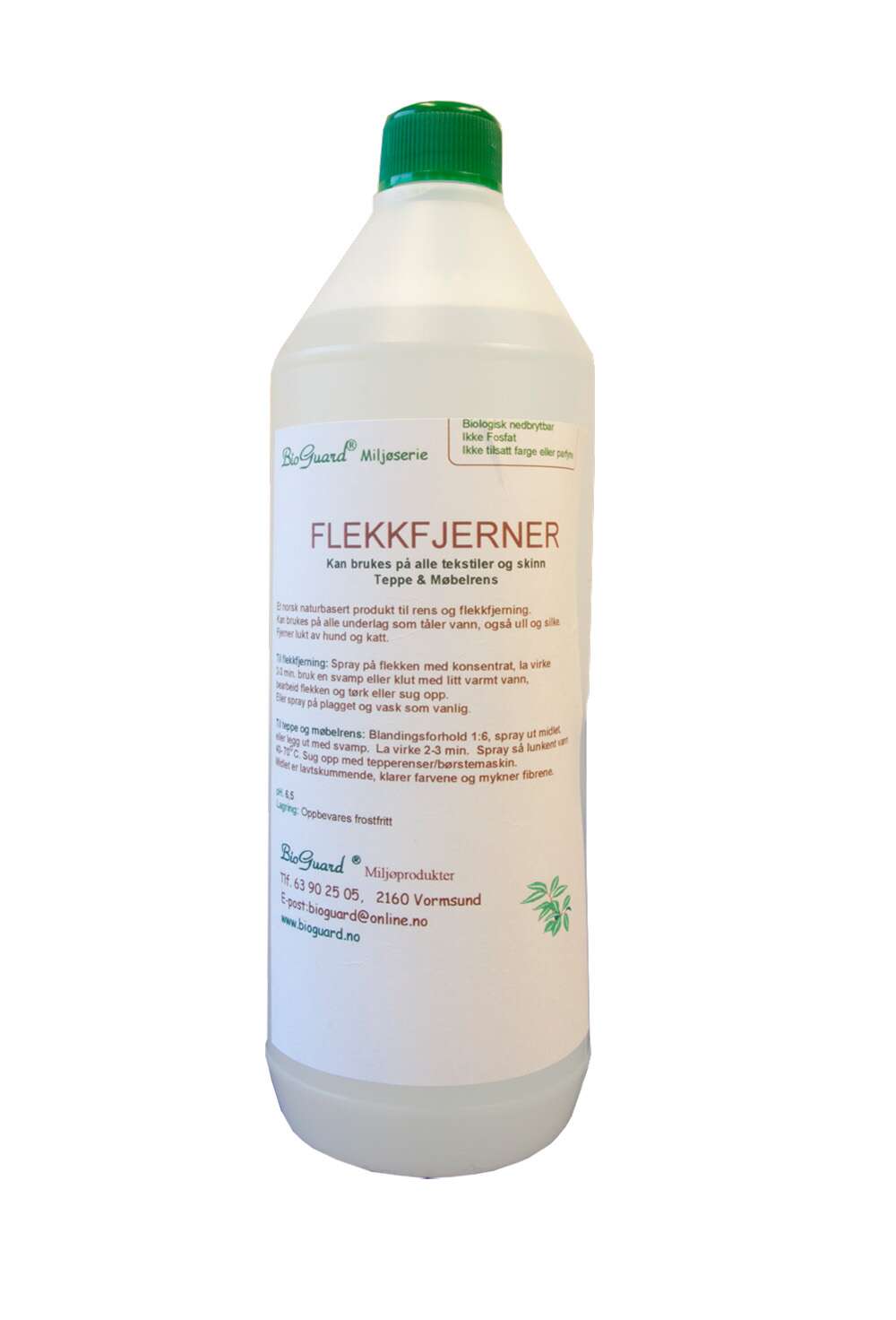 Flekkfjerner flaske