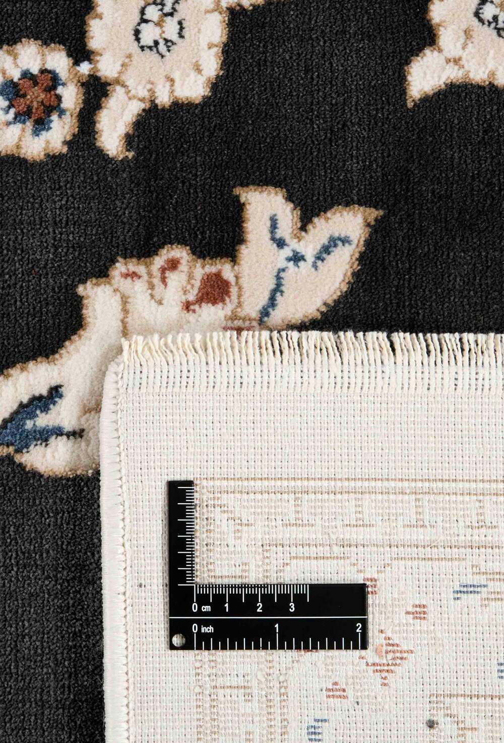 Everyday Nain 4 Dark Blue White gulvteppe