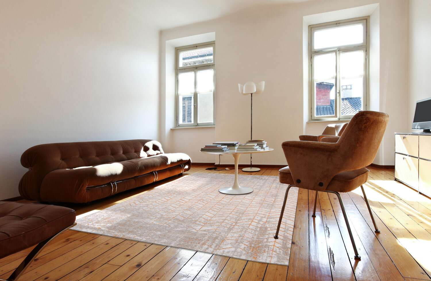 Mad Men 8928 Central Yellow gulvteppe