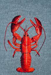 Pop Lobster 9389 Steam Red gulvteppe