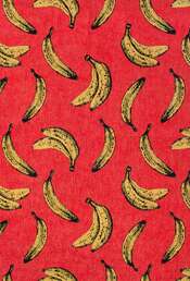 Pop Banana 9392 Miami Red gulvteppe