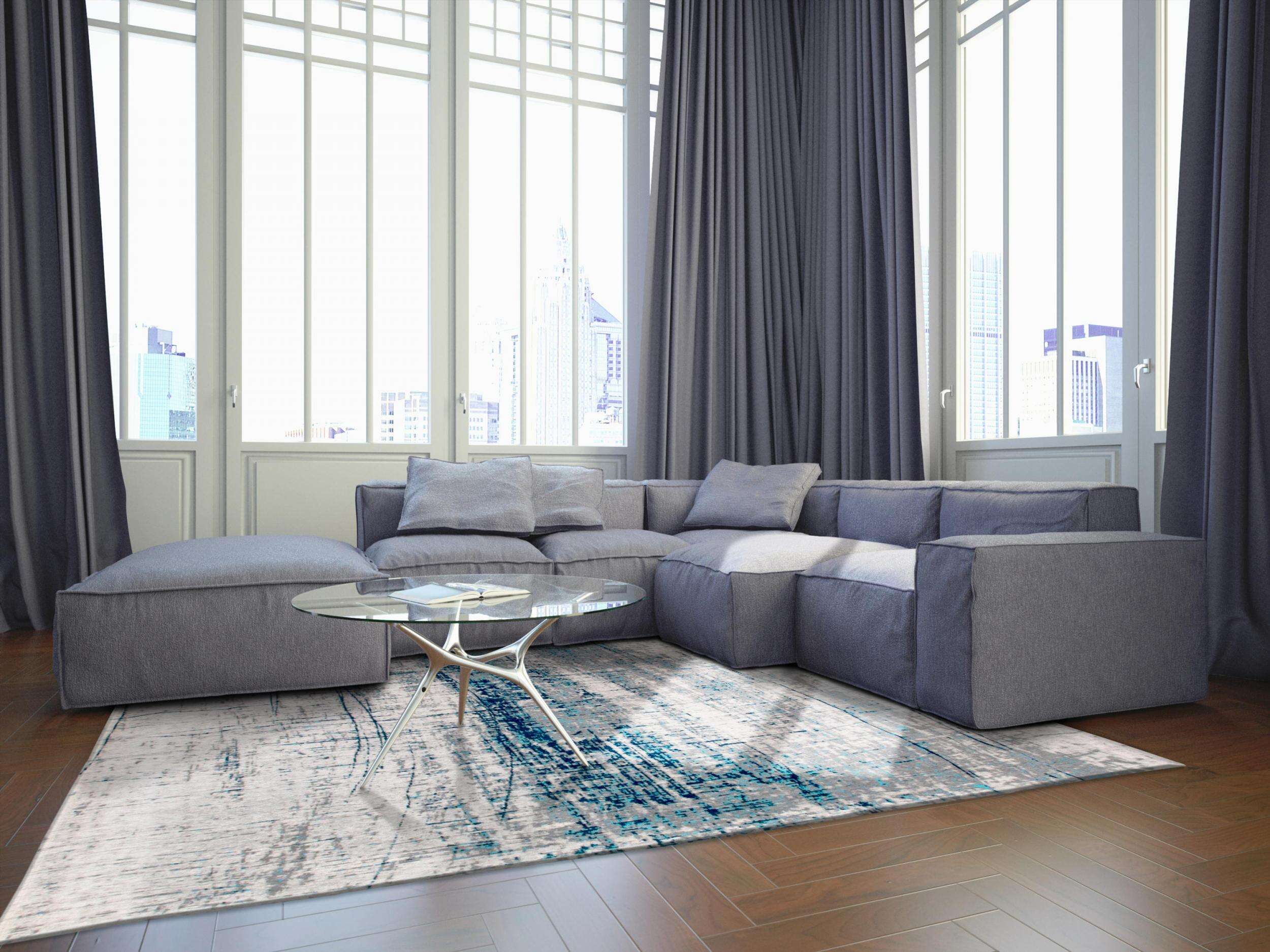 Mad Men 8421 Bronx Azurite gulvteppe