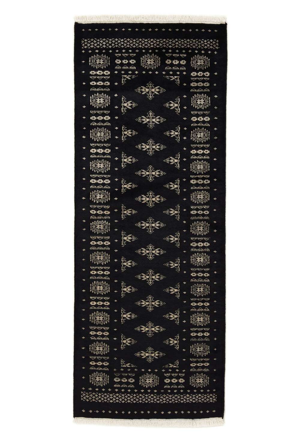 Tekke Black 1493450 2PLY håndknyttet teppe