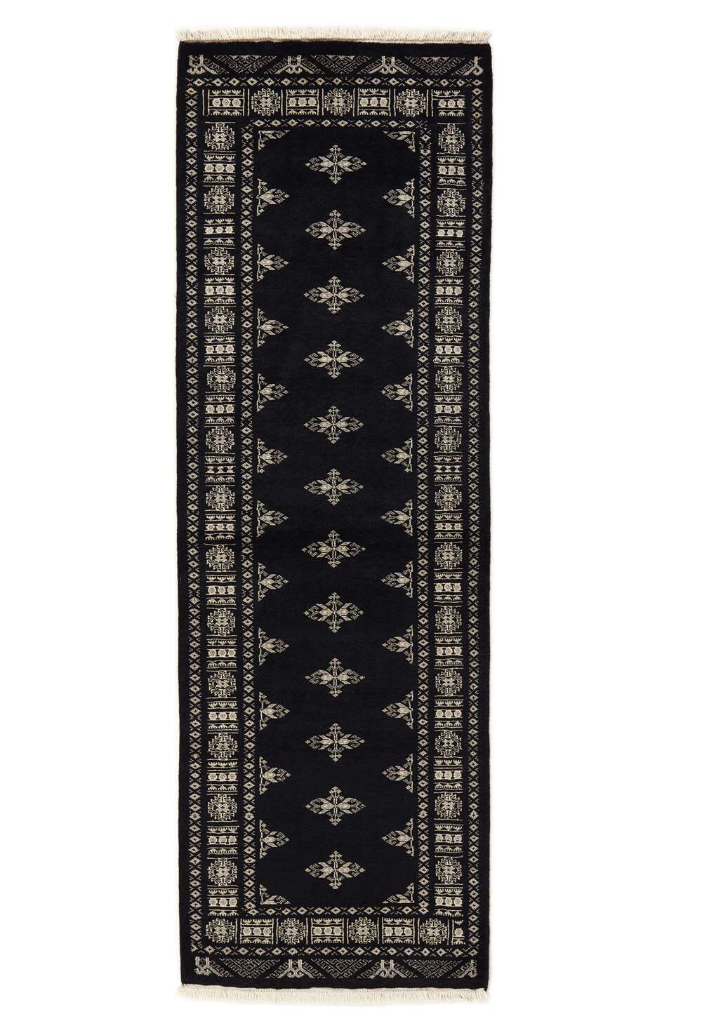 Tekke Black 1493492 2PLY håndknyttet teppe