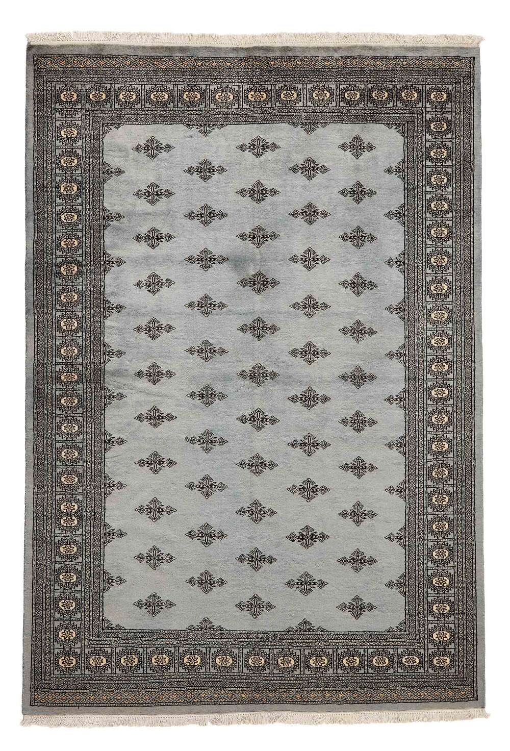 Tekke Grey 1435257 2PLY håndknyttet teppe