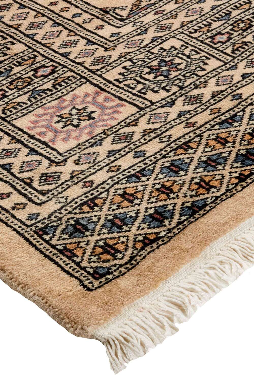 Bokhara Beige 1415294 2PLY håndknyttet teppe