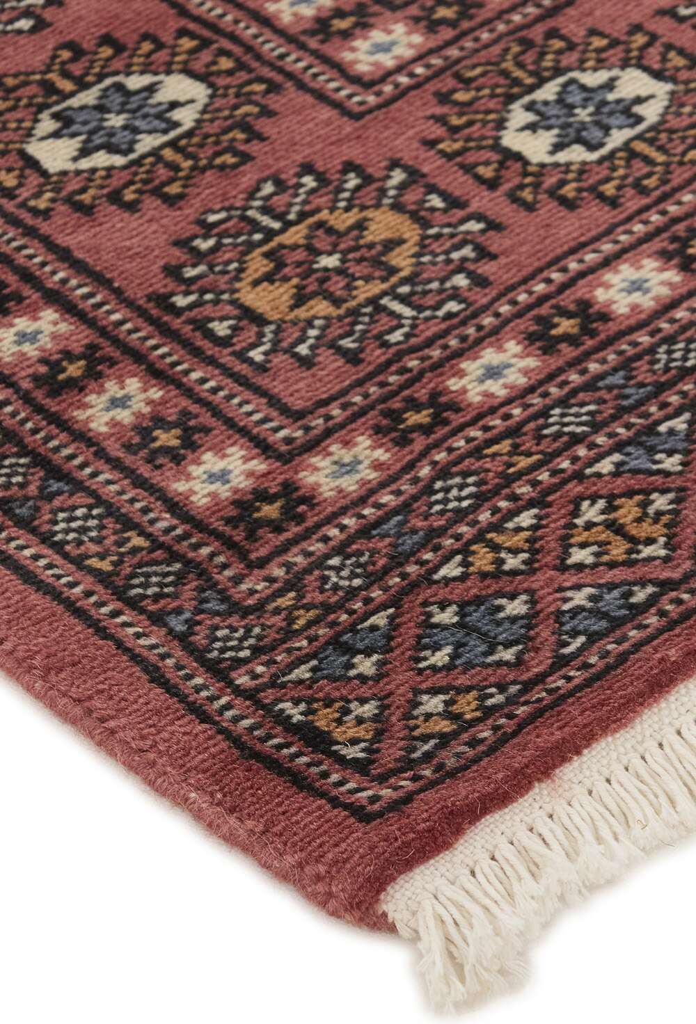 Bokhara Rose 1513468 2PLY håndknyttet teppe