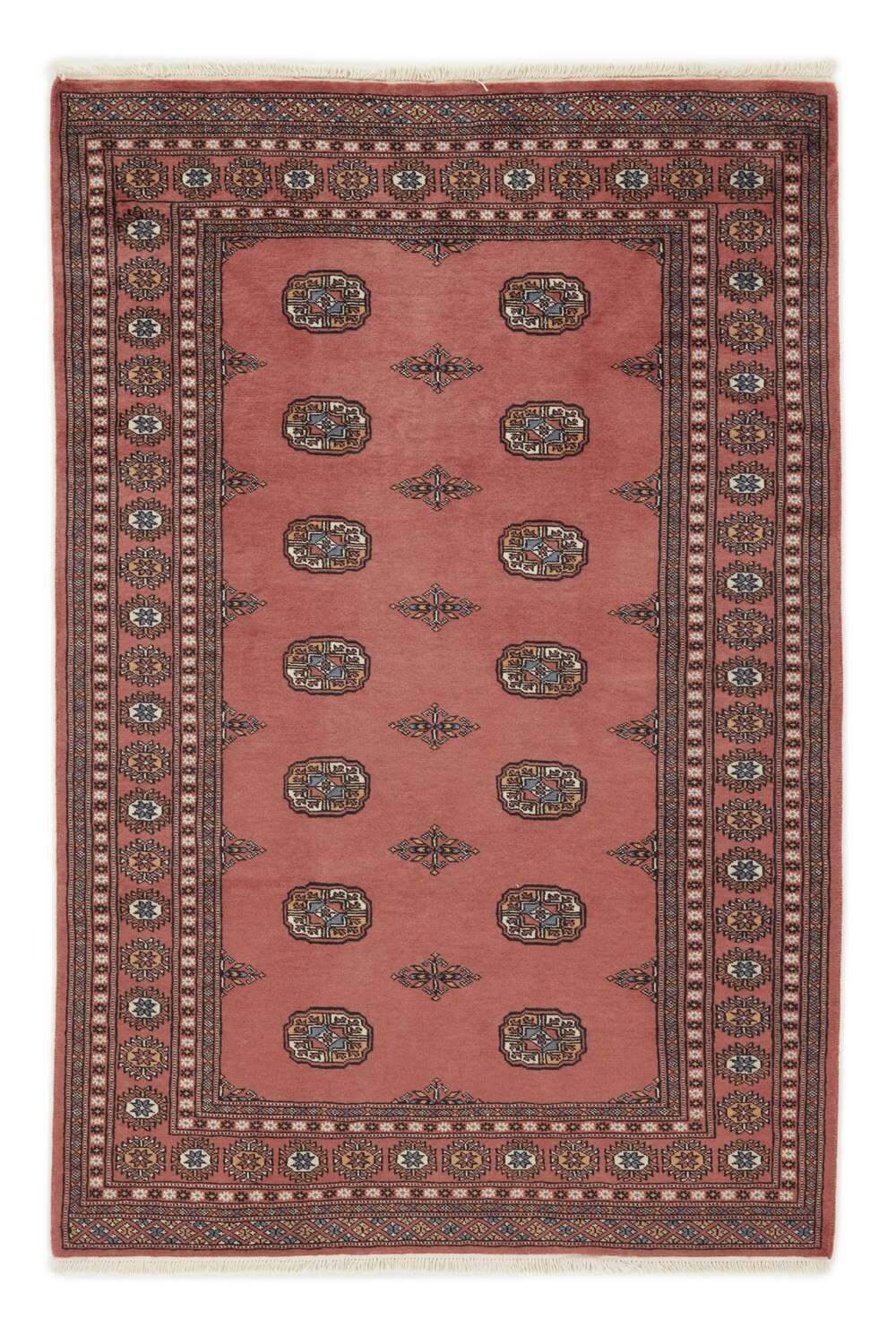 Bokhara Rose 1513468 2PLY håndknyttet teppe