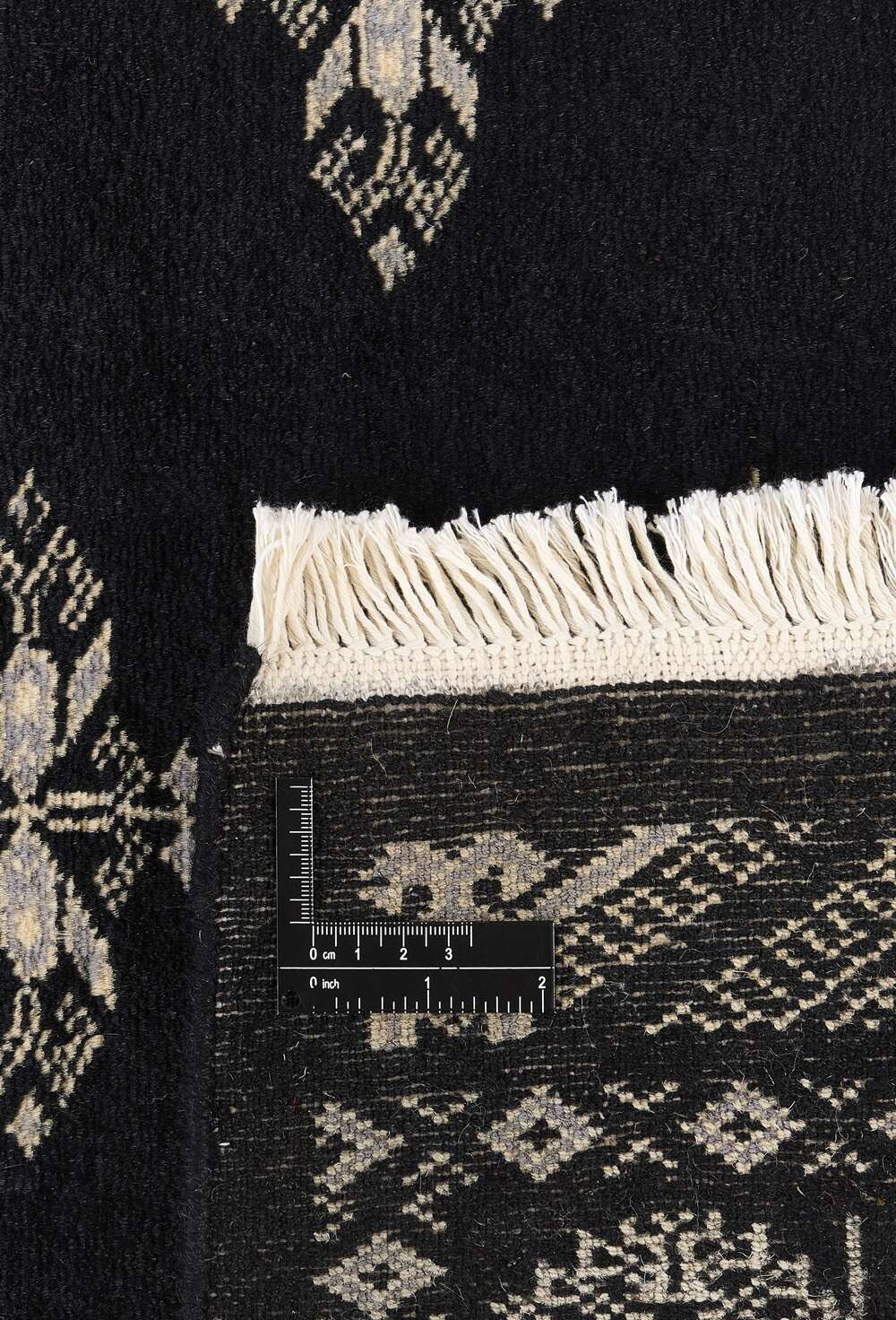 Tekke Black 1493492 2PLY håndknyttet teppe