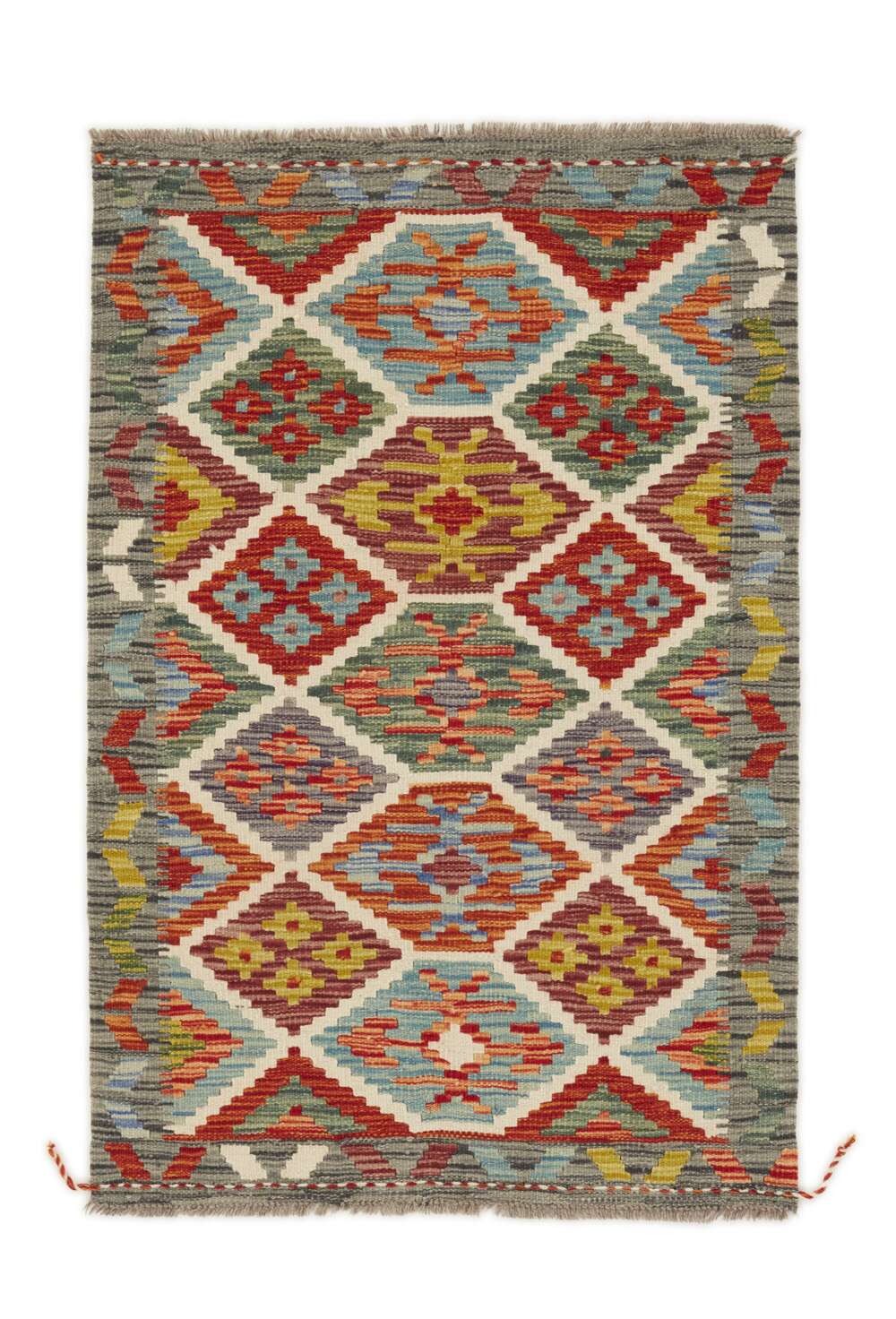 Afghan Kelim 1517051 håndvevd teppe