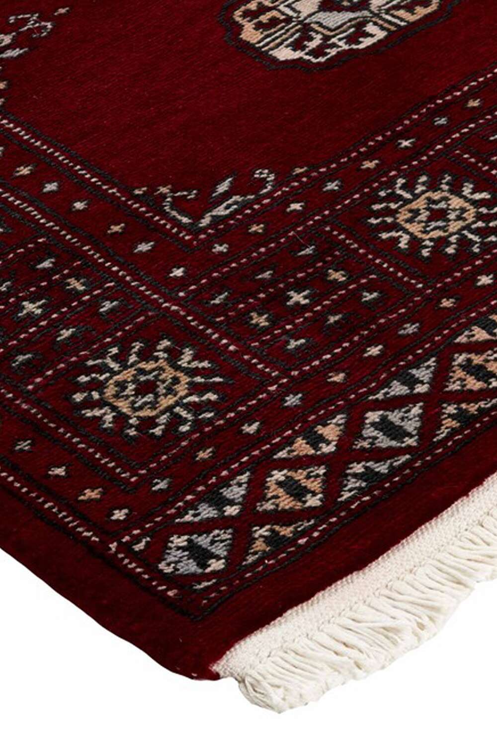 Bokhara Red 1355805 2PLY håndknyttet teppe