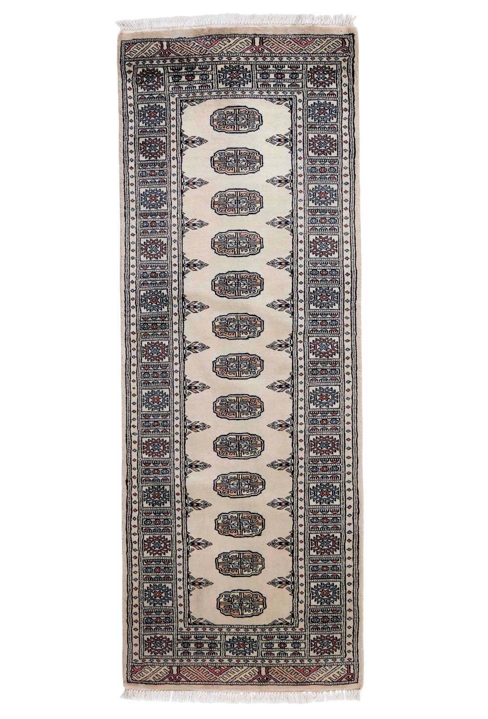 Bokhara Beige 1415519 2PLY håndknyttet teppe