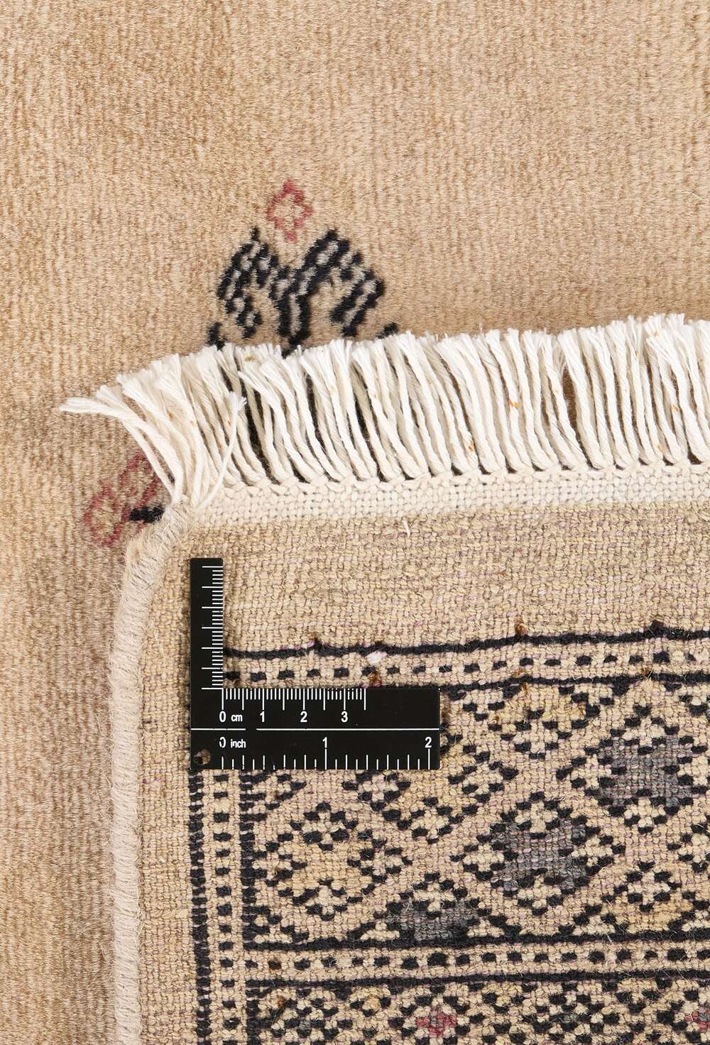 Tekke Beige 1470213 2PLY håndknyttet teppe