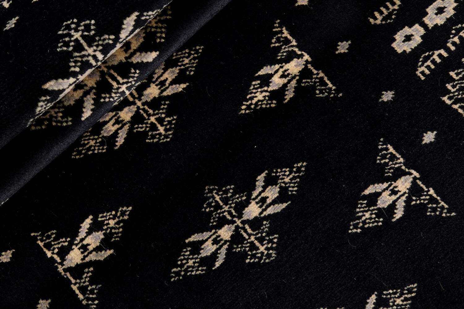 Tekke Black 1493453 2PLY håndknyttet teppe