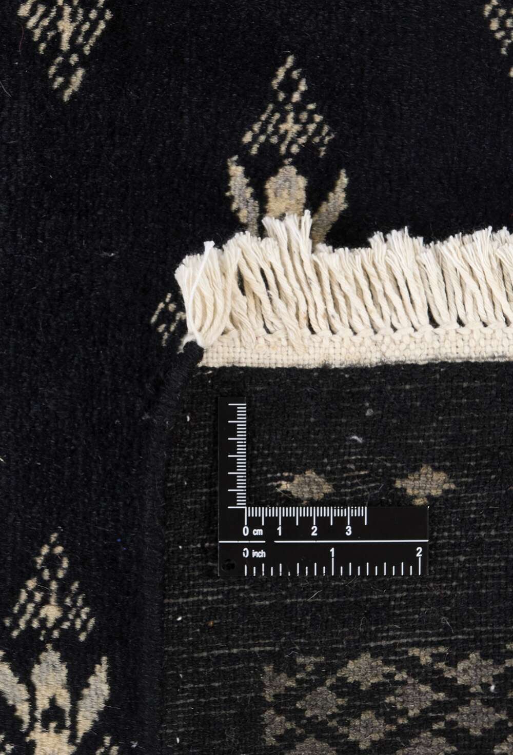 Tekke Black 1493453 2PLY håndknyttet teppe