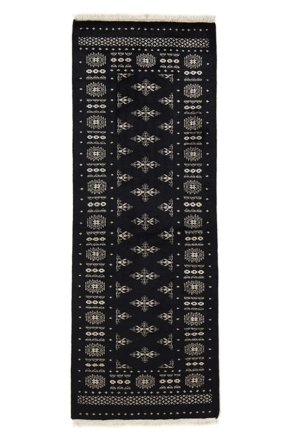 Tekke Black 1493453 2PLY håndknyttet teppe