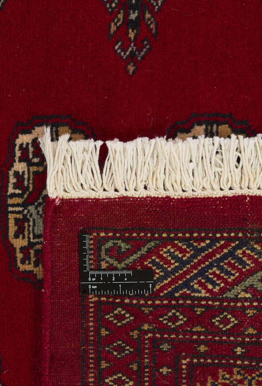 Bokhara Red 1132036 2PLY håndknyttet teppe