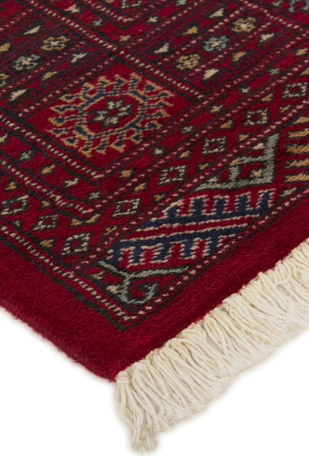 Bokhara Red 1132036 2PLY håndknyttet teppe