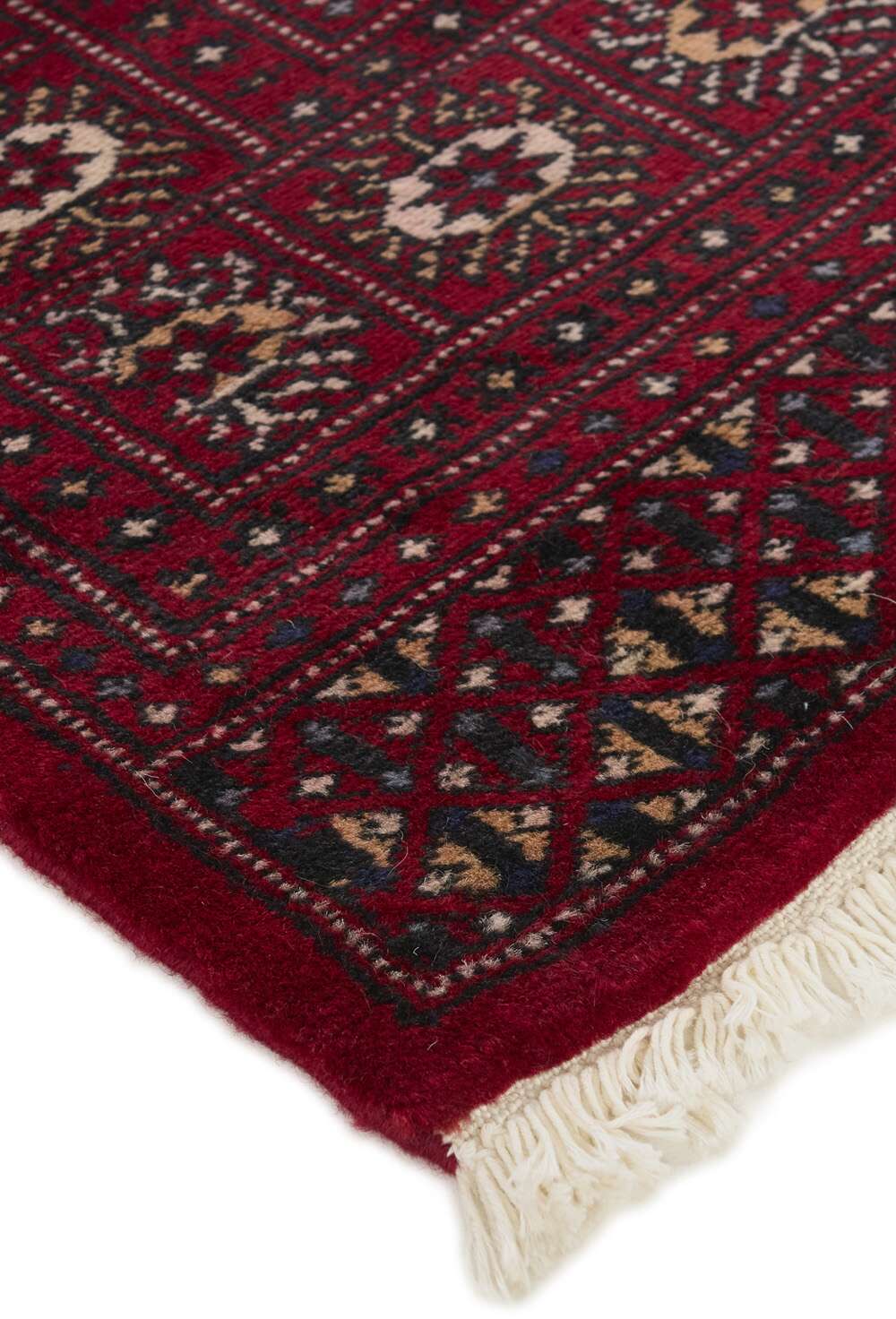Bokhara Red 1102736 2PLY håndknyttet teppe