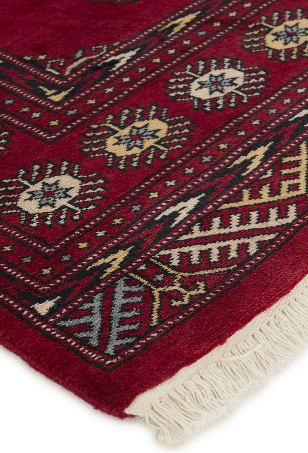 Bokhara Red 1057841 2PLY håndknyttet teppe