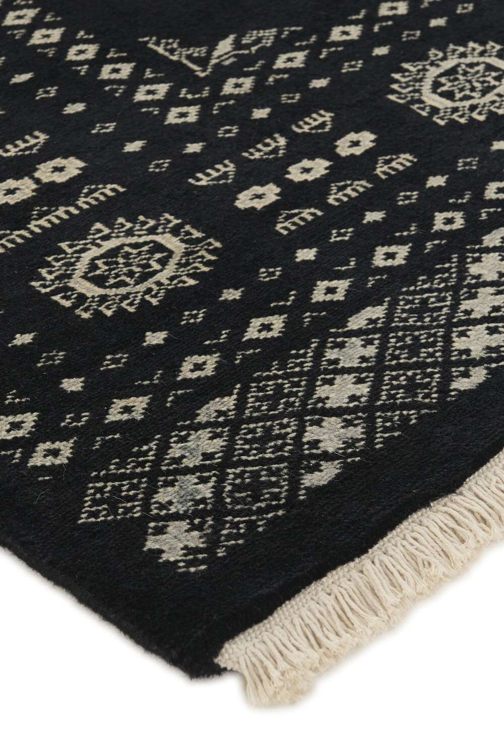 Tekke Black 1513440 2PLY håndknyttet teppe