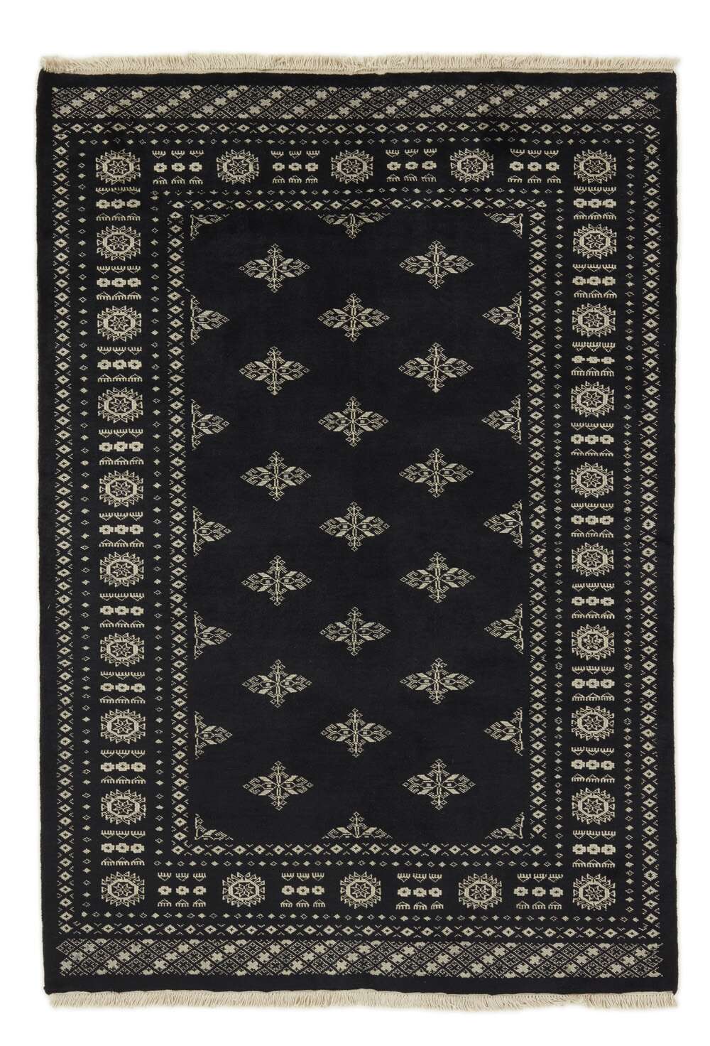 Tekke Black 1513440 2PLY håndknyttet teppe