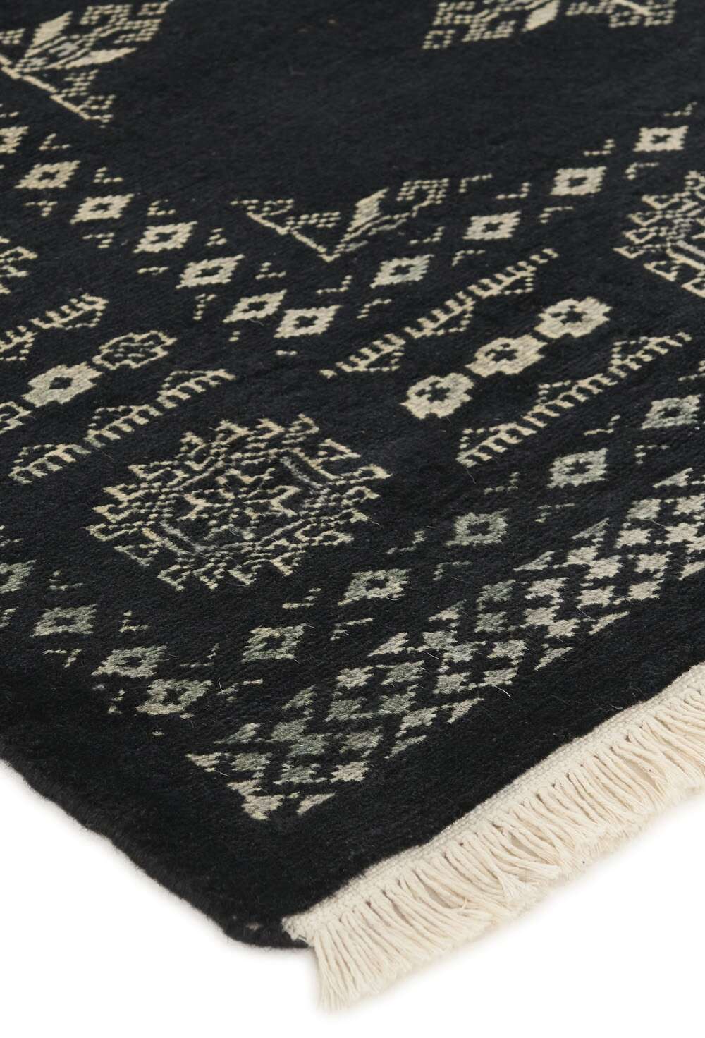 Tekke Black 1513441 2PLY håndknyttet teppe