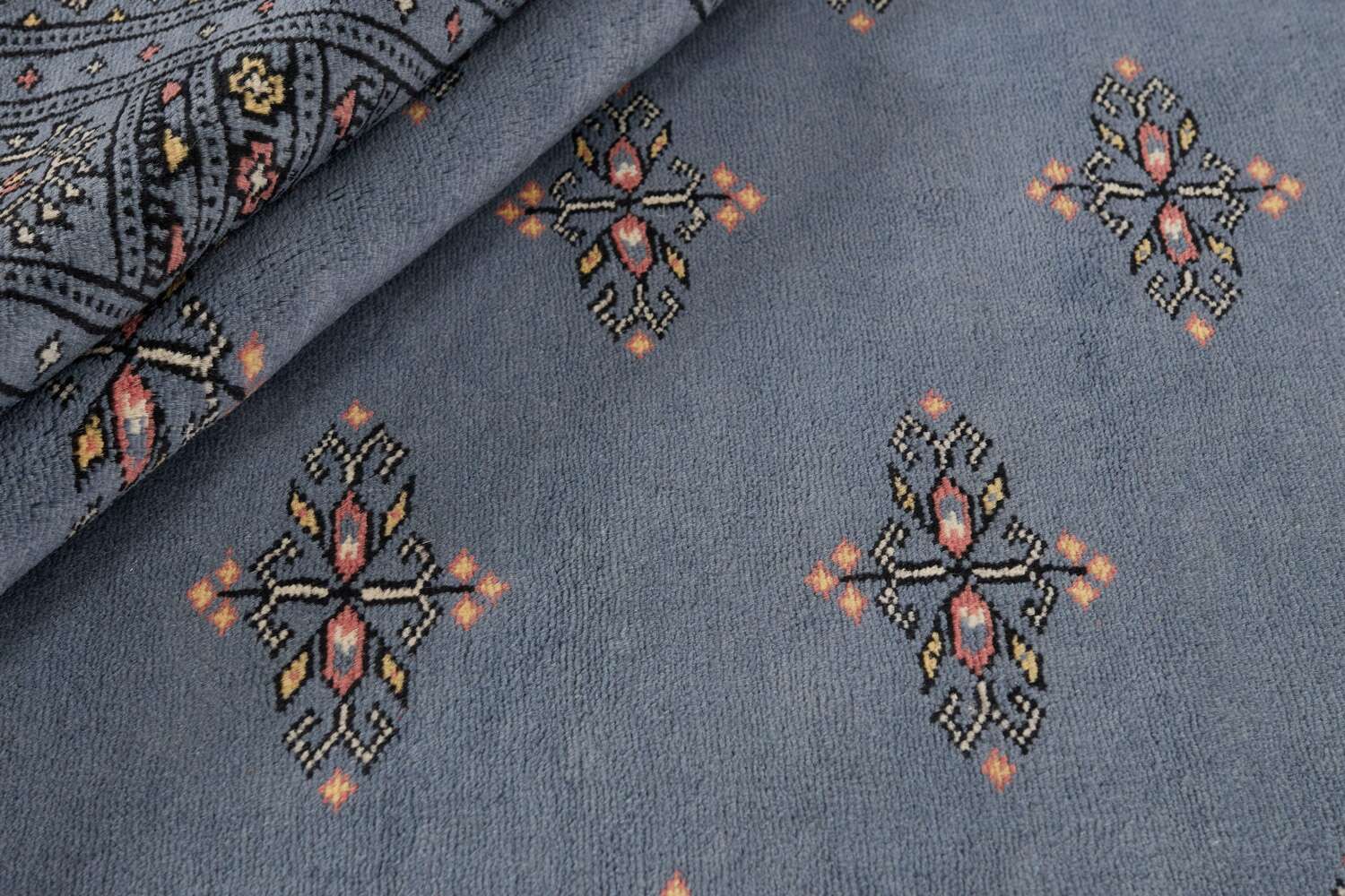 Tekke Grey 1513449 2PLY håndknyttet teppe