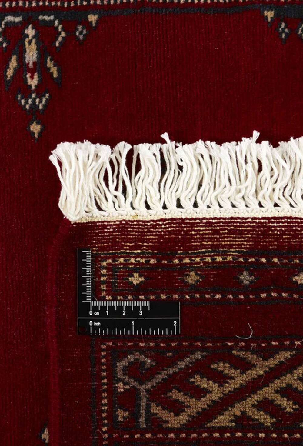 Bokhara Red 1132193 2PLY håndknyttet teppe