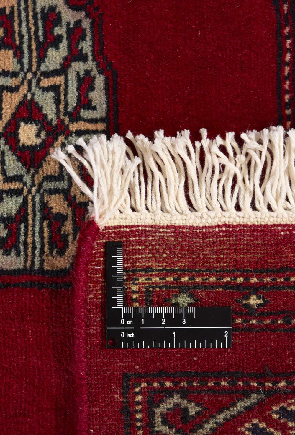 Bokhara Red 1132216 2PLY håndknyttet teppe