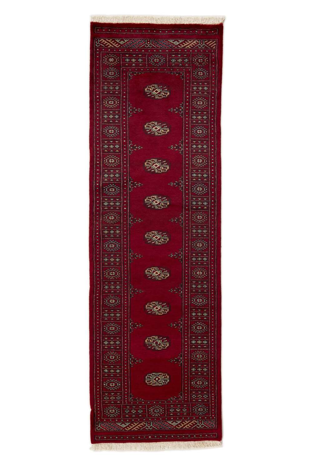 Bokhara Red 1132216 2PLY håndknyttet teppe
