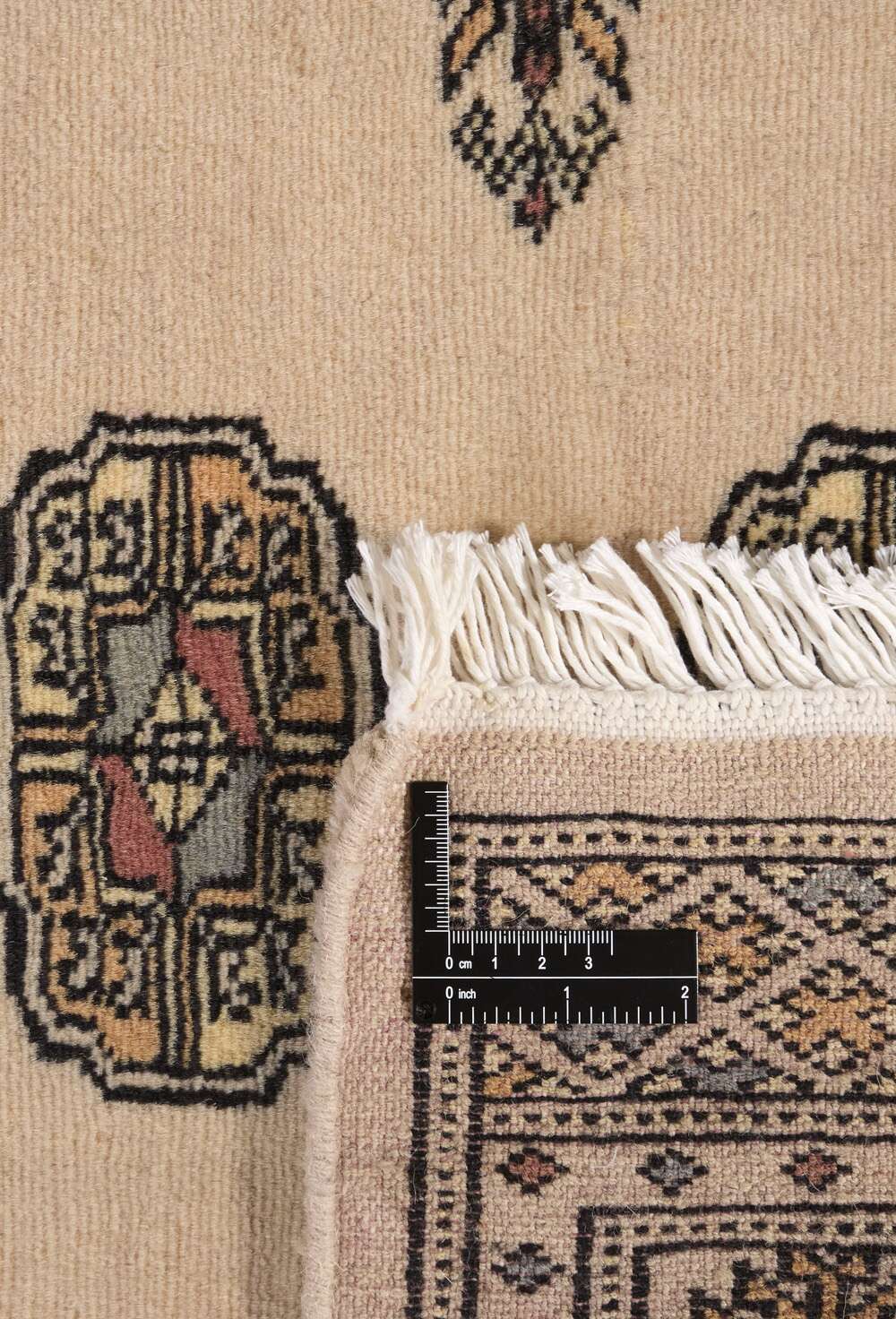 Bokhara Beige 1157983 2PLY håndknyttet teppe