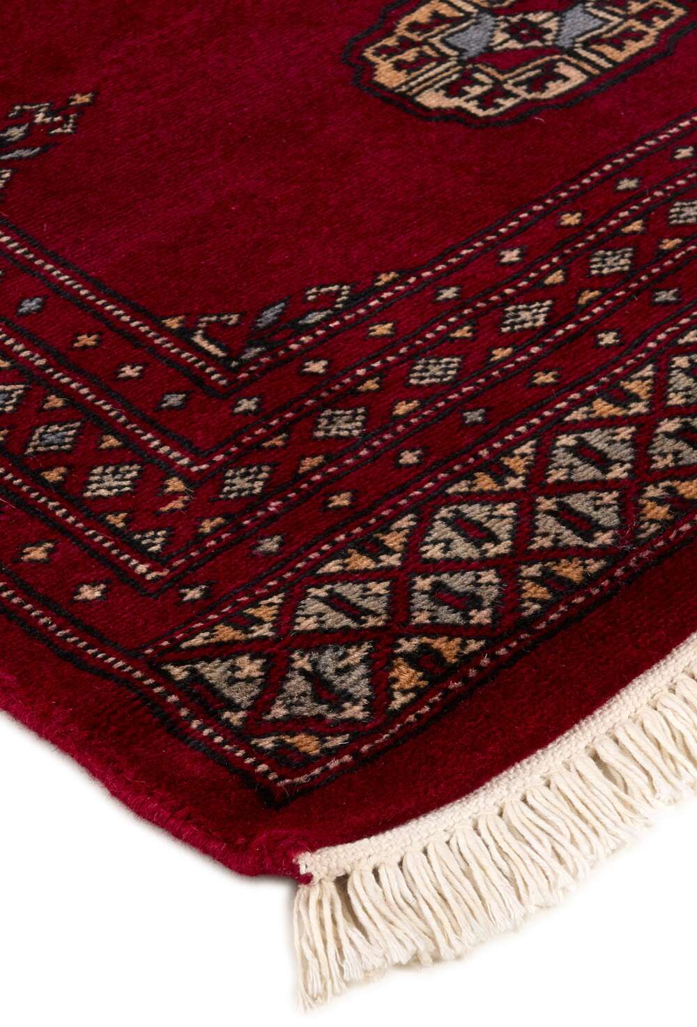 Bokhara Red 1281246 2PLY håndknyttet teppe