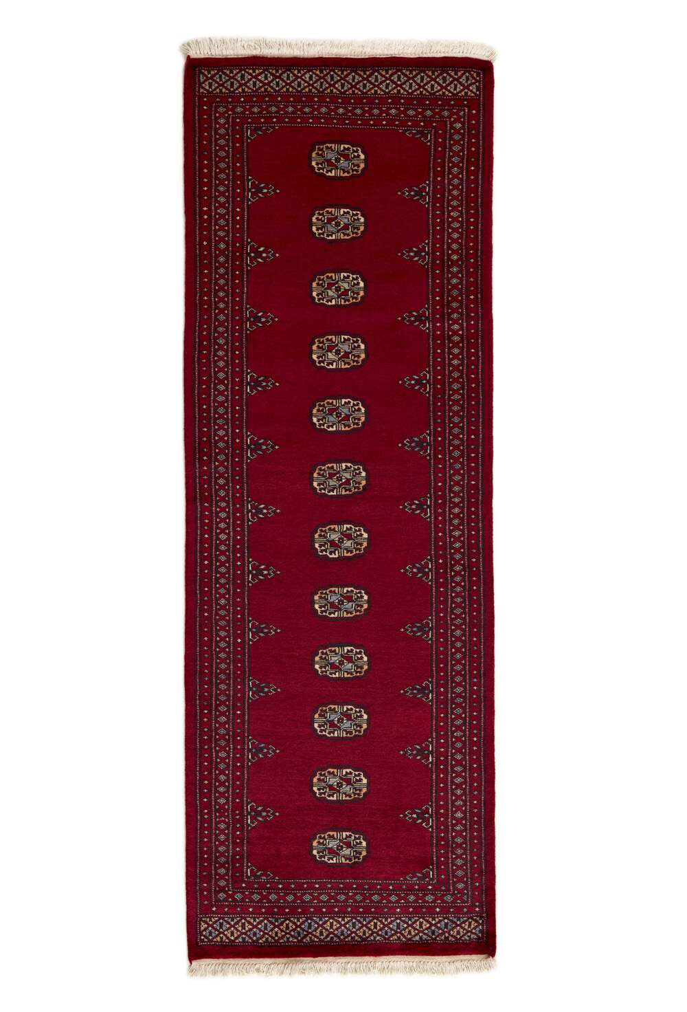 Bokhara Red 1281246 2PLY håndknyttet teppe