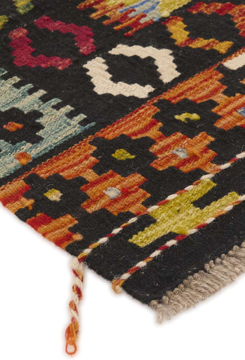 Afghan Kelim 1517169 håndvevd teppe