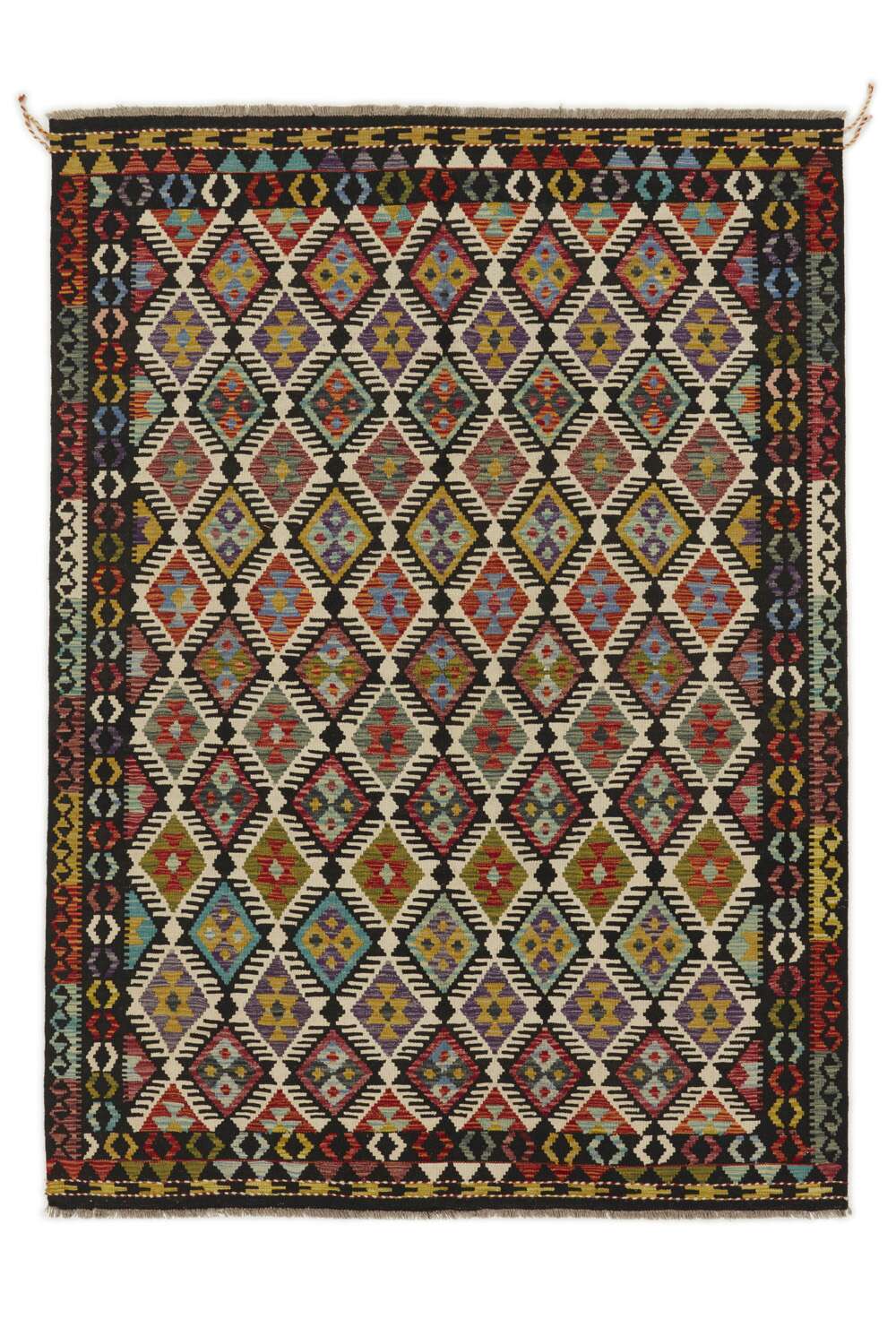 Afghan Kelim 1517189 håndvevd teppe