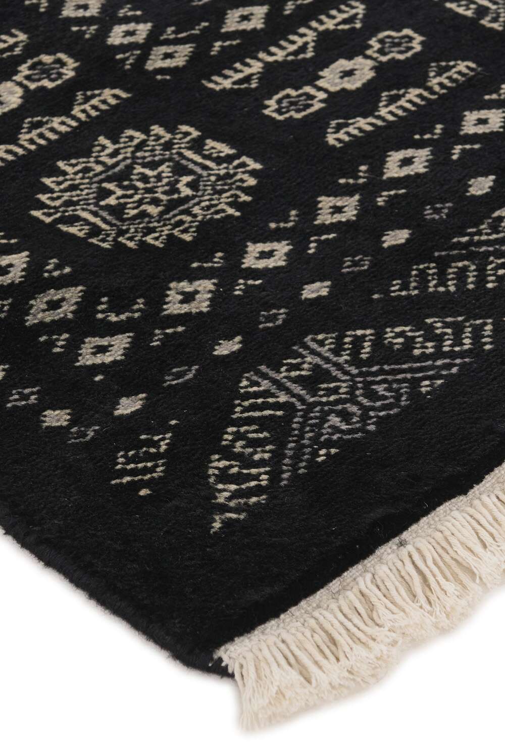 Tekke Black 1493609 2PLY håndknyttet teppe