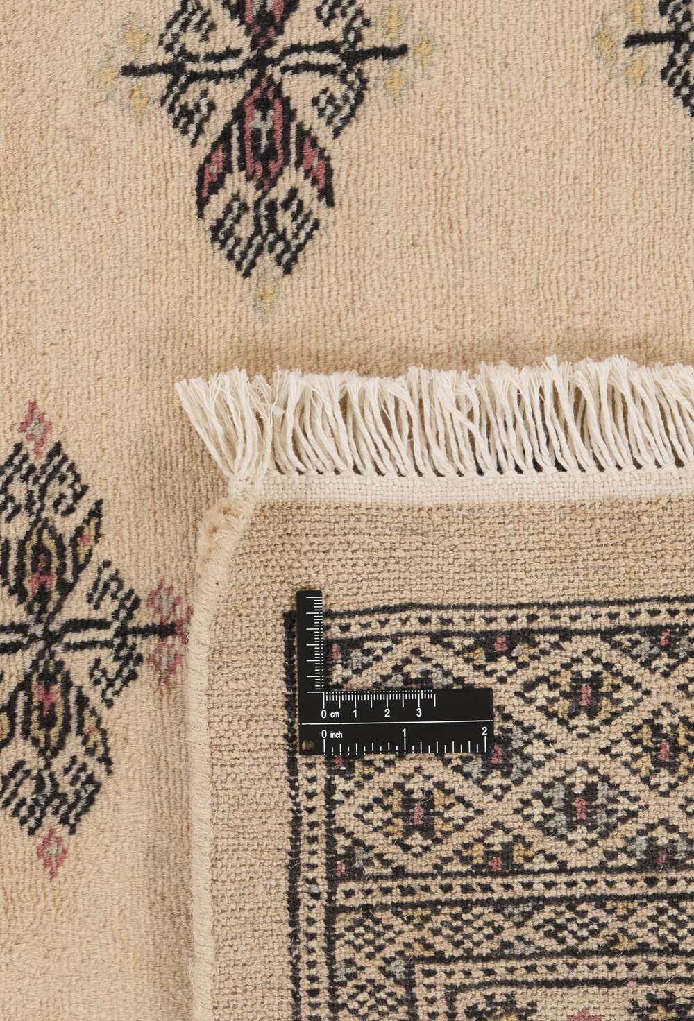 Tekke Beige 1513505 2PLY håndknyttet teppe