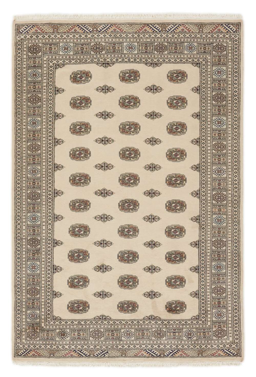 Bokhara Beige 1102794 2PLY håndknyttet teppe