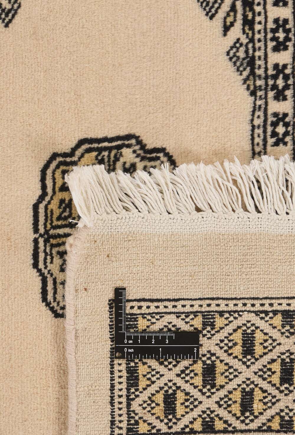 Bokhara Beige 1172377 2PLY håndknyttet teppe