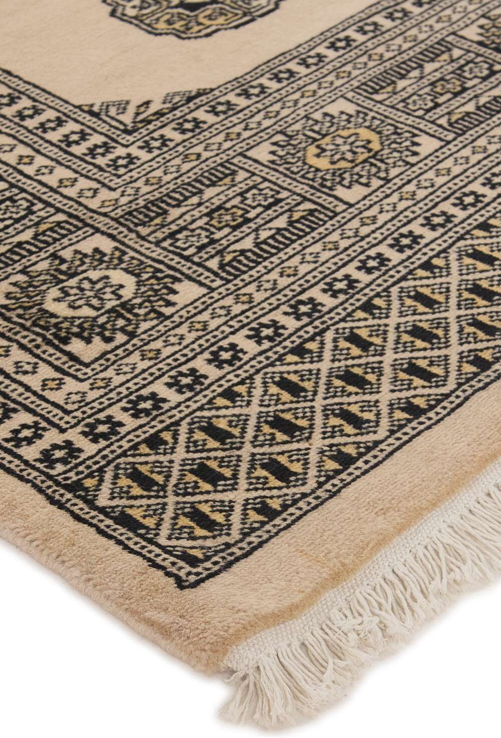 Bokhara Beige 1172377 2PLY håndknyttet teppe