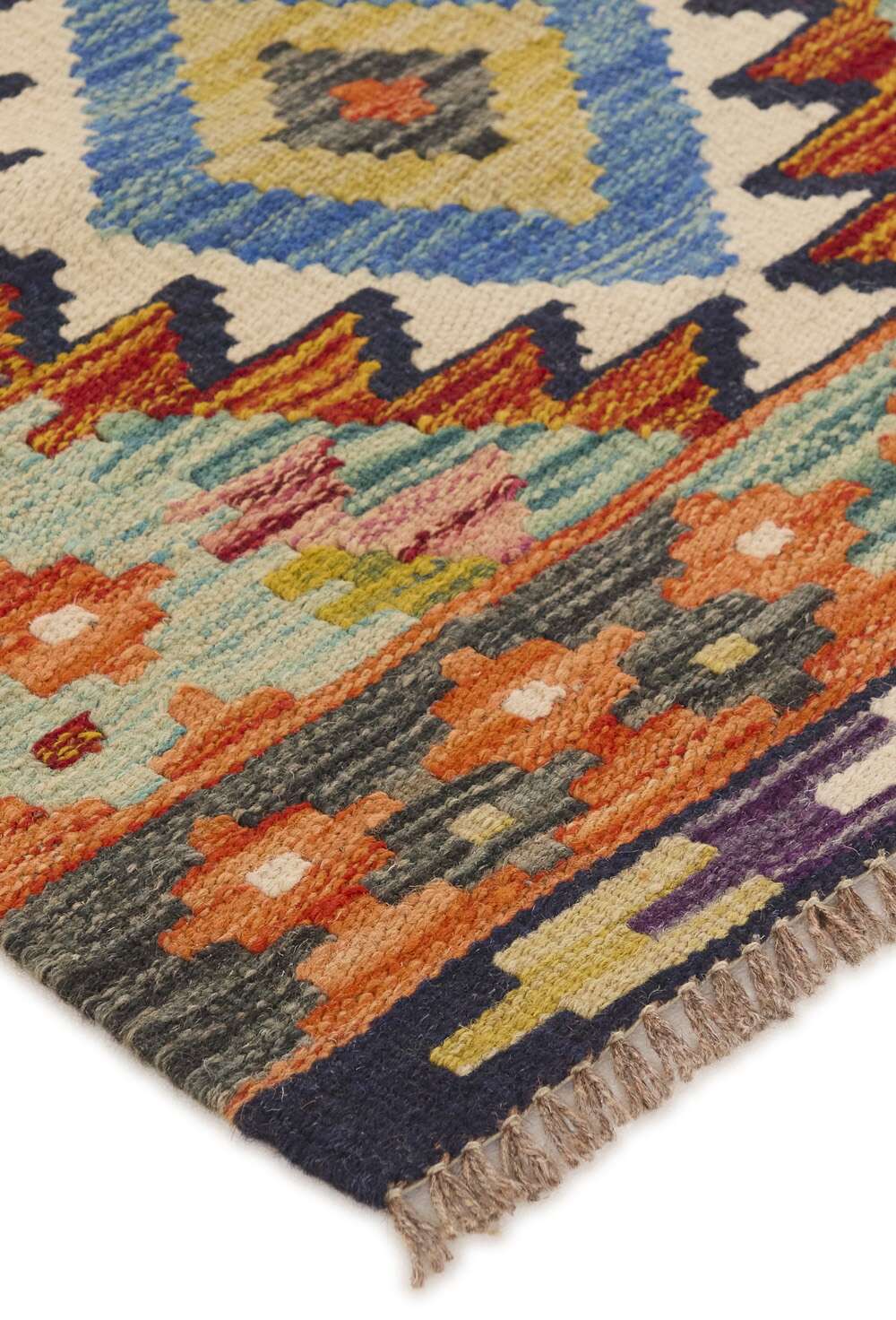 Afghan Kelim 1517027 håndvevd teppe