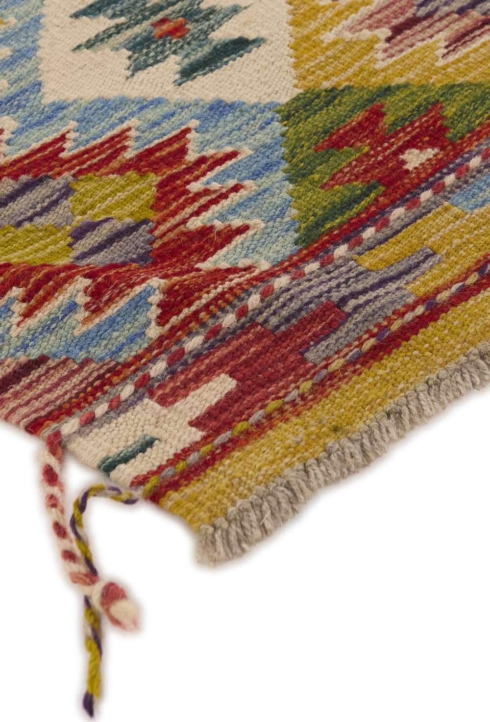 Afghan Kelim 1517134 håndvevd teppe