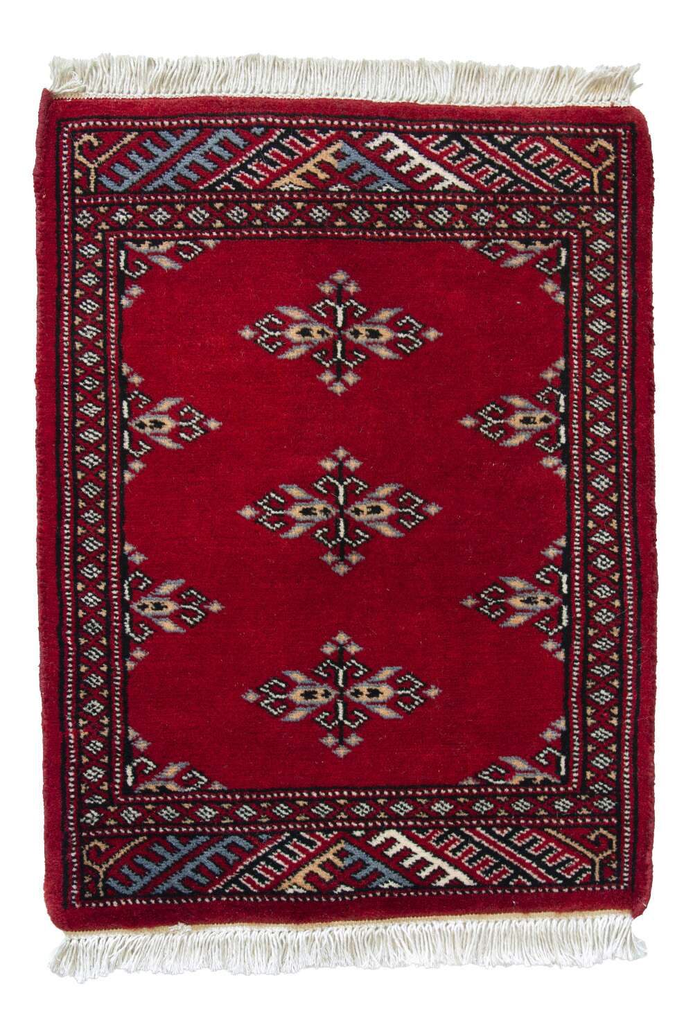 Tekke Red 7 2PLY håndknyttet teppe