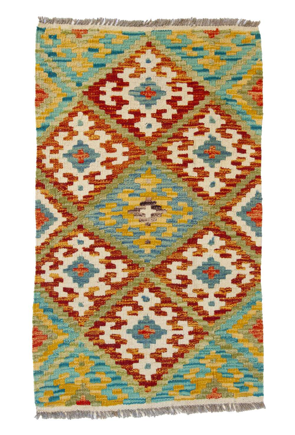 Afghan Kelim 1514010 håndvevd teppe